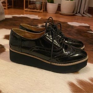 Madden Girl | Shiny Oxford platform loafers | size 8.5